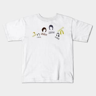 alice in borderland 2 tv series  Arisu Usagi Karube Chishiya Kuina Chota graphic design Kids T-Shirt